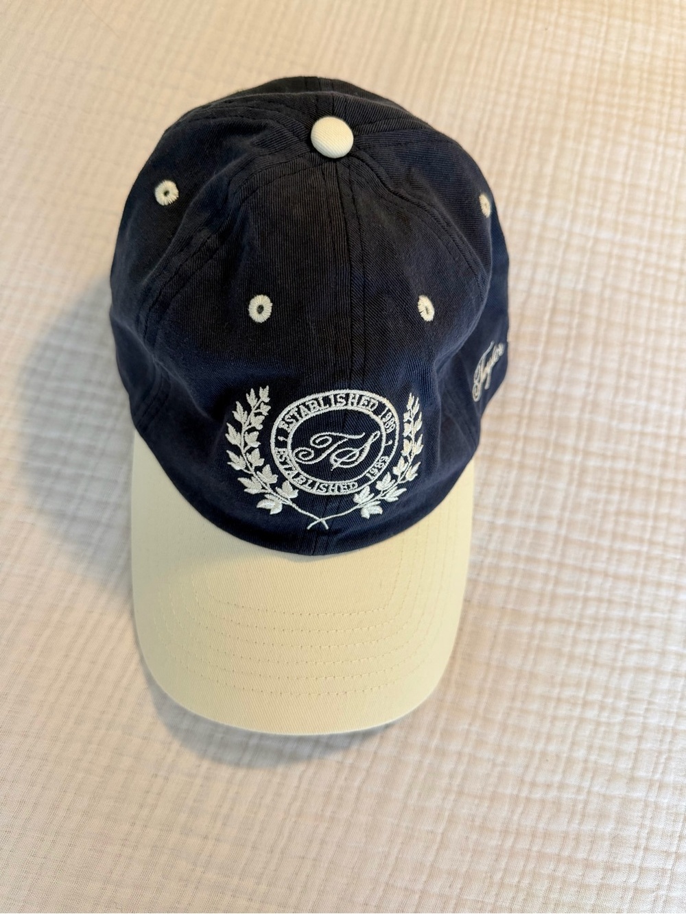 Taylor Swift Navy Crest Baseball Hat